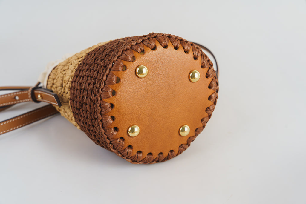 ドローストリングインナー付き巾着バッグパーツセット